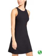 Athleta Womens High Neck Santorini Dress Size L - Black