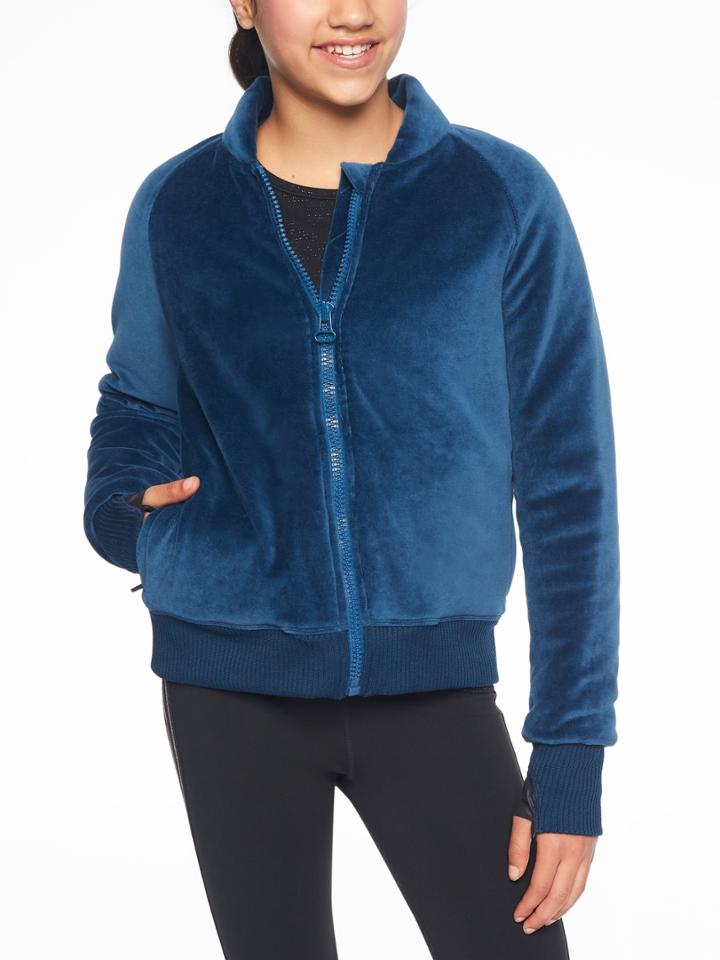 Athleta Girl Royal Plush Puffer