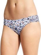 Athleta Womens Barbados Shirred Bottom Size M - Multi Print