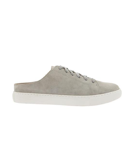Womens Kinsley Lace Up Sneaker Mule Size 10 - Light Grey
