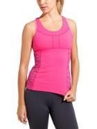 Athleta Womens Space Dye Pr Tank 2 Size L Tall - Brilliant Magenta