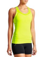 Athleta Womens Chase Tank Size 1x Plus - Highlighter Yellow