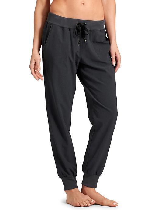 Athleta Womens Stripe City Jogger Pant Size 2 - Flint Grey