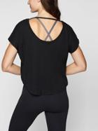 Athleta Womens Organic Daily Tee Black Size S