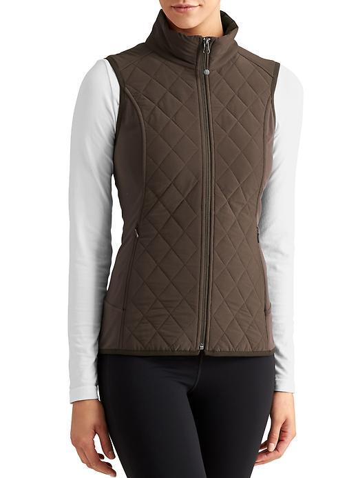 Athleta Womens Upside Vest Size 1x Plus - Yosemite Green