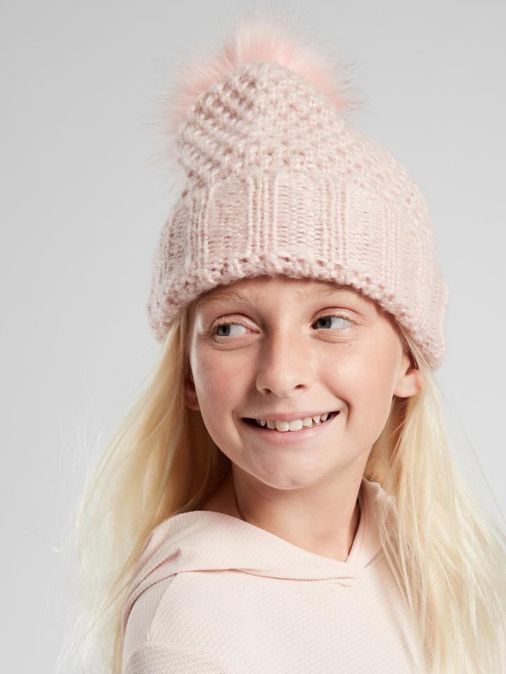 Athleta Girl Pom Pom Beanie