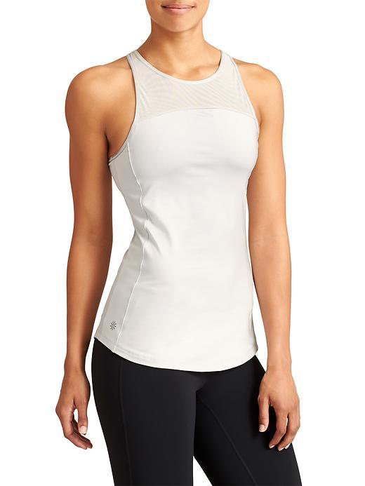 Athleta Womens Zenith Tank Size L - Fog Grey