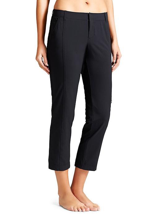 Athleta Womens Palisade Ankle Pant Size 0 - Black