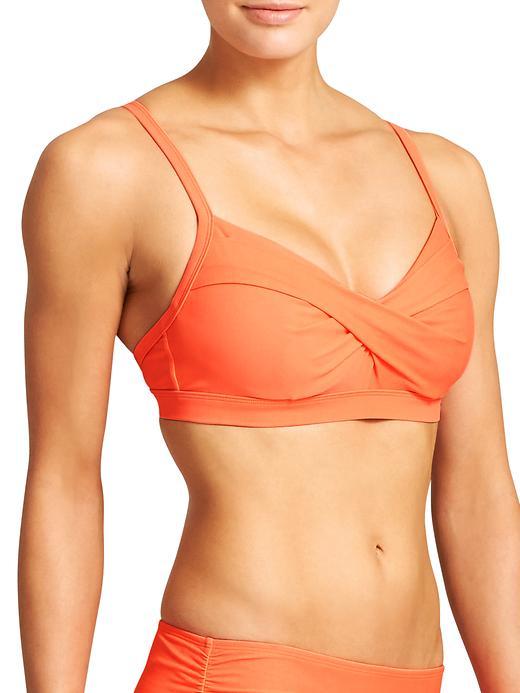 Athleta Womens Twister Bikini Size 32d/dd - Ember Orange