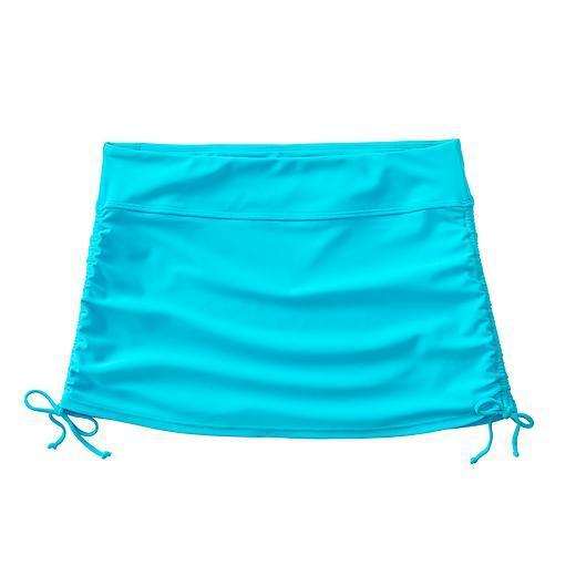 Athleta Scrunch Skirt Solid - Bora Bora Blue