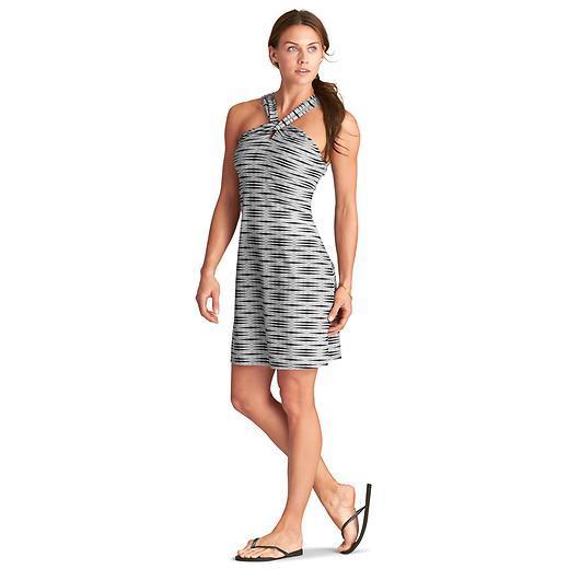 Athleta Printed Kiki Swim Dress - Black