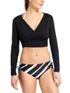 Cross Front Crop Rashguard