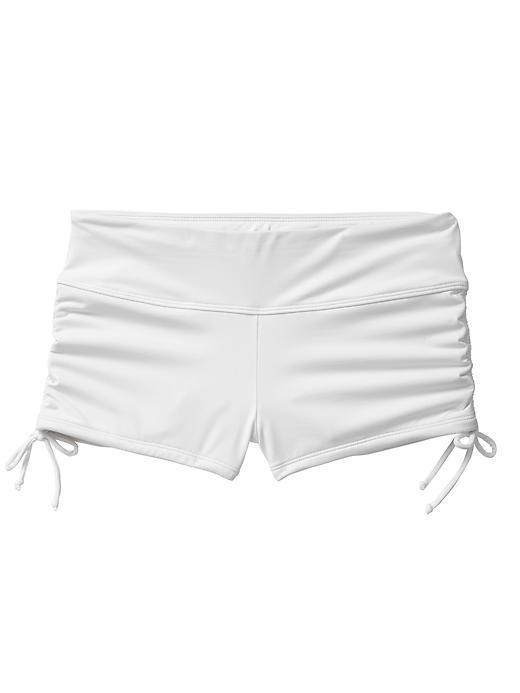 Athleta Womens Scrunch Short Size M - White