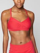 Athleta Womens Twister Bikini Top Stop Light Size 40b/c