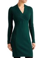 Athleta Womens Chalet Sweater Dress Size L Tall - Evergreen
