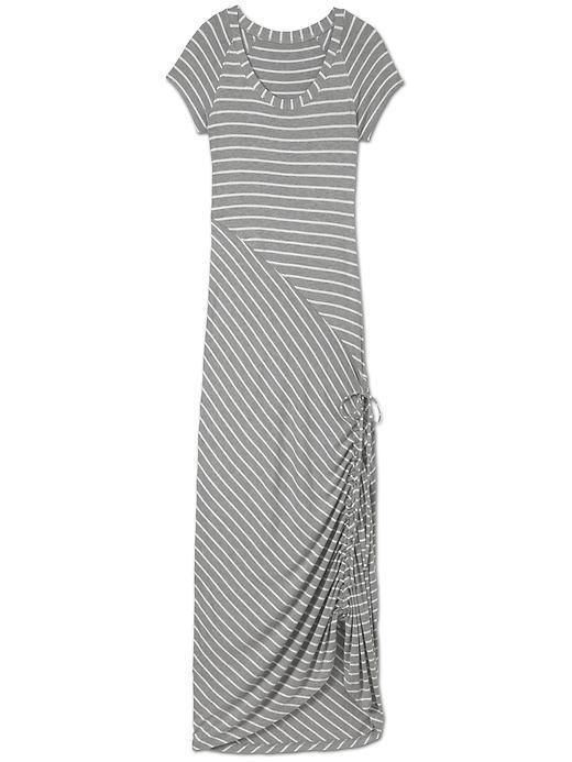 Athleta Dusky Shark Bite Dress - Grey Heather/ Dove