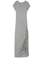 Athleta Dusky Shark Bite Dress - Grey Heather/ Dove