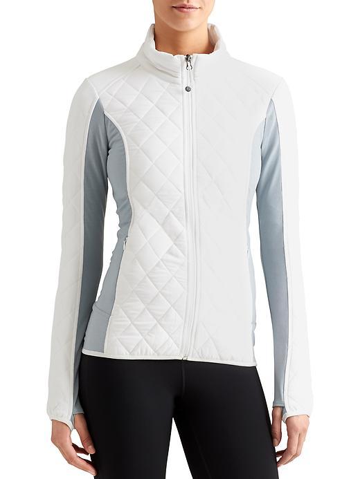 Athleta Womens Upside Jacket Size 1x Plus - Bright White