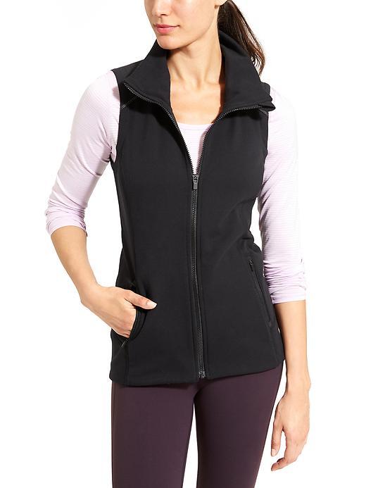 Athleta Womens Stronger Vest Size L - Black