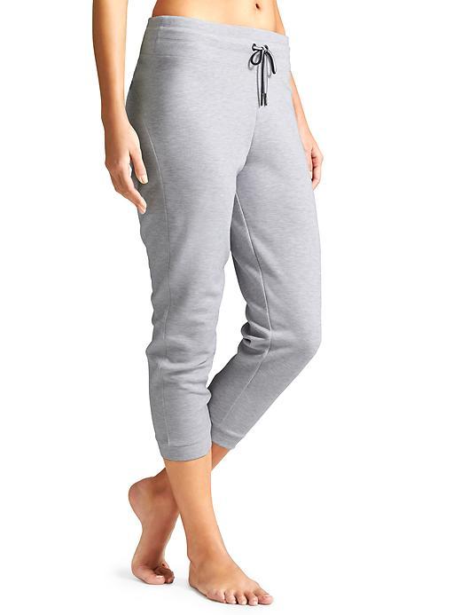 Athleta Womens Fuse Capri Size L - Light Grey Heather