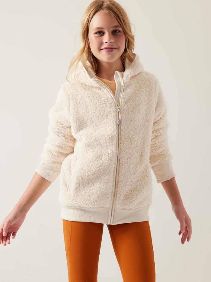 Athleta Girl So Snug Sherpa Jacket