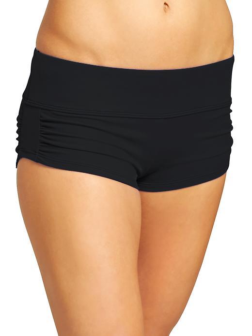 Athleta Womens Shirred Short Size M - Black