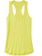 Athleta Womens Chi Tank Size Xl - Light Aloha Yellow
