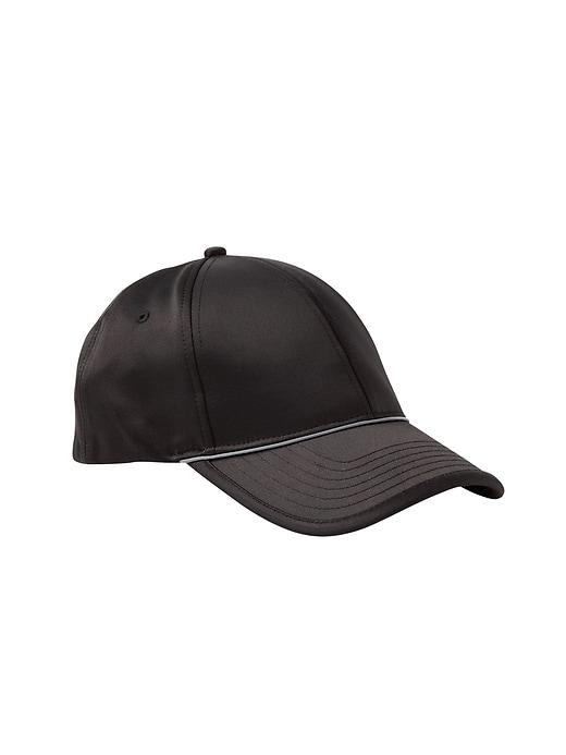 Athleta Womens Sport Satin Cap Black Size One Size