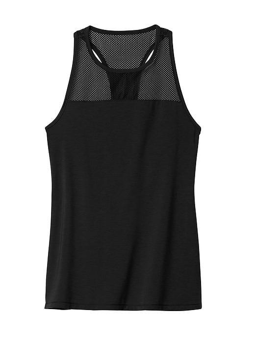 Athleta Womens Airy Essence Tank Size L Tall - Black