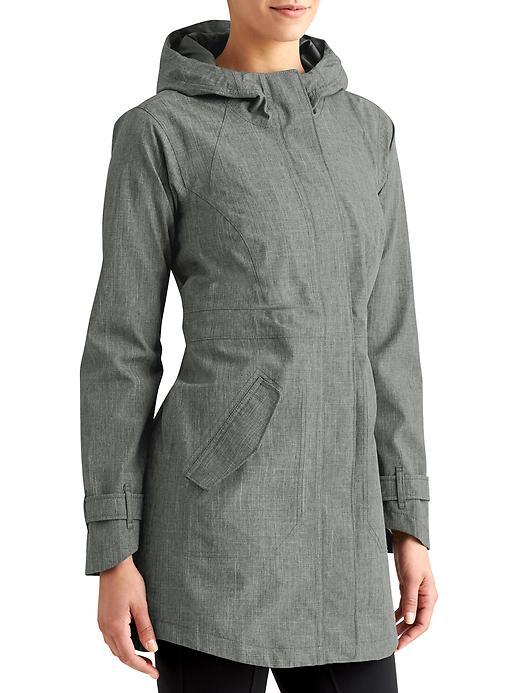 Athleta Womens Rainfall Jacket Size Xl - Jasper Green