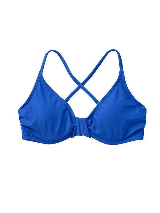 Athleta Womens Leila Bikini Size 32b/c - Caspian Blue