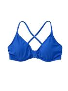 Athleta Womens Leila Bikini Size 32b/c - Caspian Blue