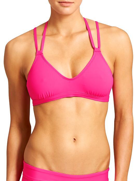 Athleta Womens Scoop Bikini Size L - Paradise Pink