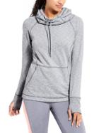 Athleta Womens In The Zone Sweatshirt Size L - Grey Heather