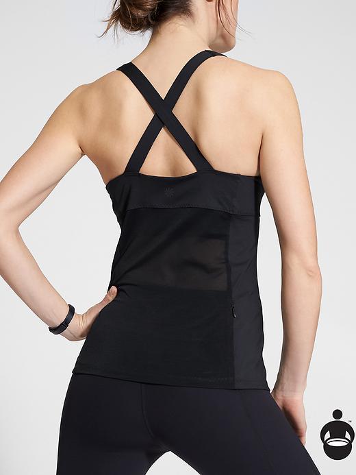 Athleta Womens Be Bold Support Top Size L - Black