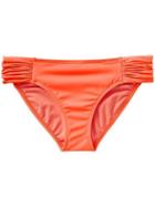 Athleta Womens Shirred Bottom Size L - Ember Orange