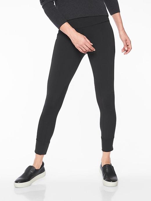 Athleta Womens Essex Hybrid Tight Black Size S