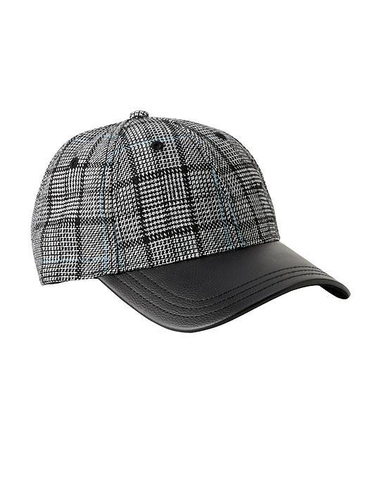 Athleta Womens Leather Cap Size One Size - Plaid