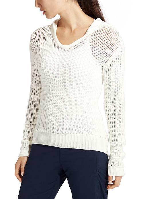 Athleta Womens Amity Hoodie Size L - Bright White