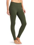 Athleta Womens Metro High Waisted Legging Size L Tall - Forest Green