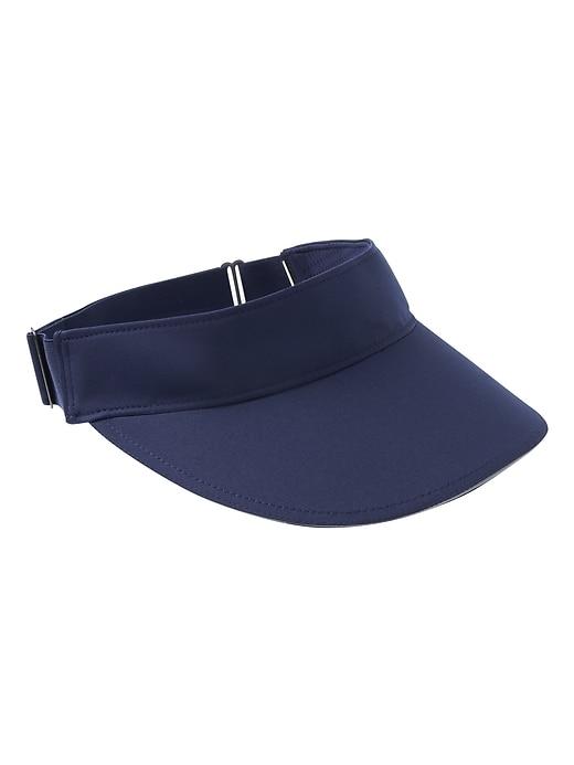 Athleta Womens Reflective Visor Navy Size One Size