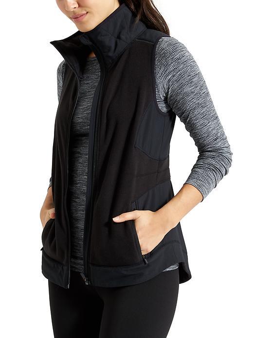 Athleta Womens Outlander Vest Size L - Black