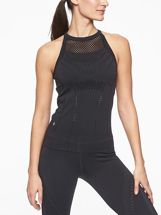 Athleta Womens Trophy Tank Black Size M