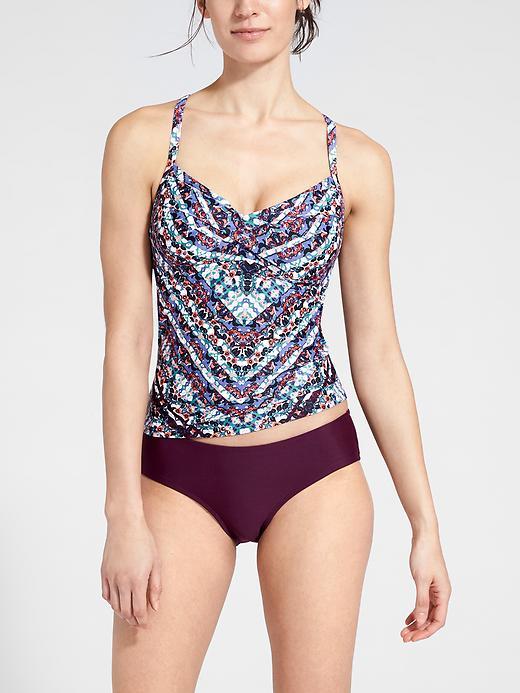 Athleta Womens Marrakesh Twister Tankini Size 32b/c - Wild Bloom