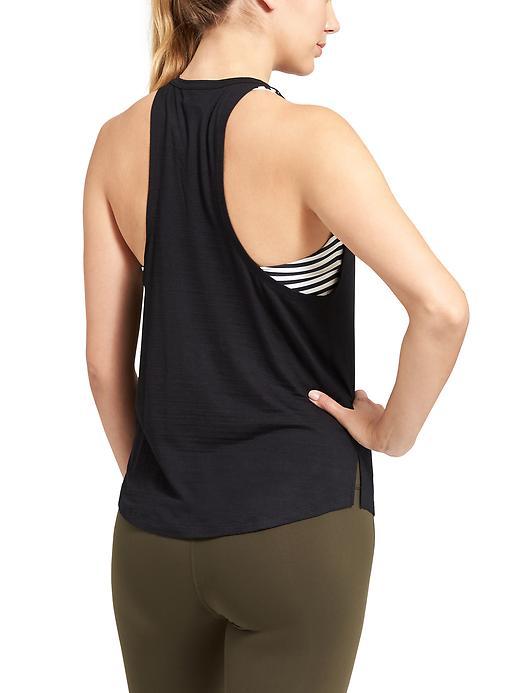 Athleta Womens Refine Tank Size L - Black