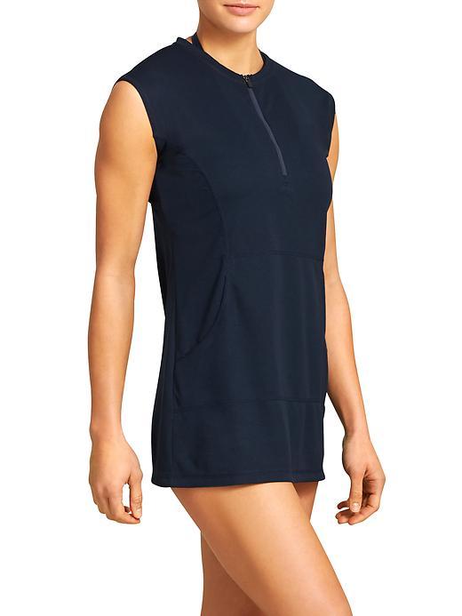 Athleta Womens Wick-it Tee Coverup Size L - Navy