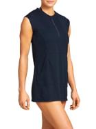 Athleta Womens Wick-it Tee Coverup Size L - Navy