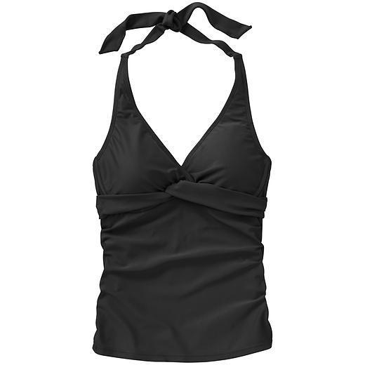 Athleta Tara Halter Tankini - Black