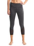 High Rise Quest Mesh Chaturanga Capri