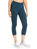 Athleta Womens Stealth Capri Size L Tall - Constellation Blue